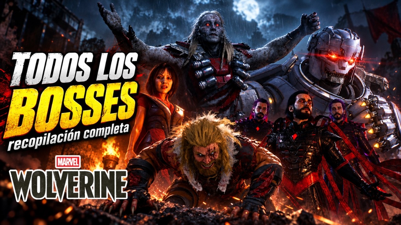 todos los Boss Fights de Marvel’s Wolverine