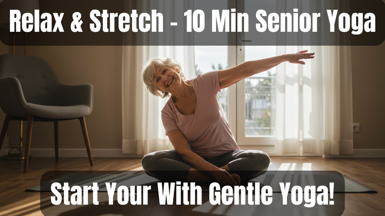 Daily Yoga for Senior Citizens – Gentle 10 Min Routine Beginner Friendly