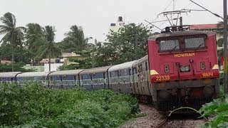Anga Express Breaks The Tracks Howrah Wap4 12254