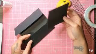 Slide and Lock Folio Great to sell at Craft Fairs
