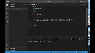 How to create a simple WebServer in Go with net/http package | Go for beginners | Golang