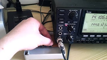 Icom IC-9100 power amp control