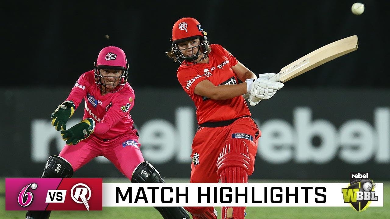 Sixers stumble as Lee powers Renegades to victory | Rebel WBBL|06