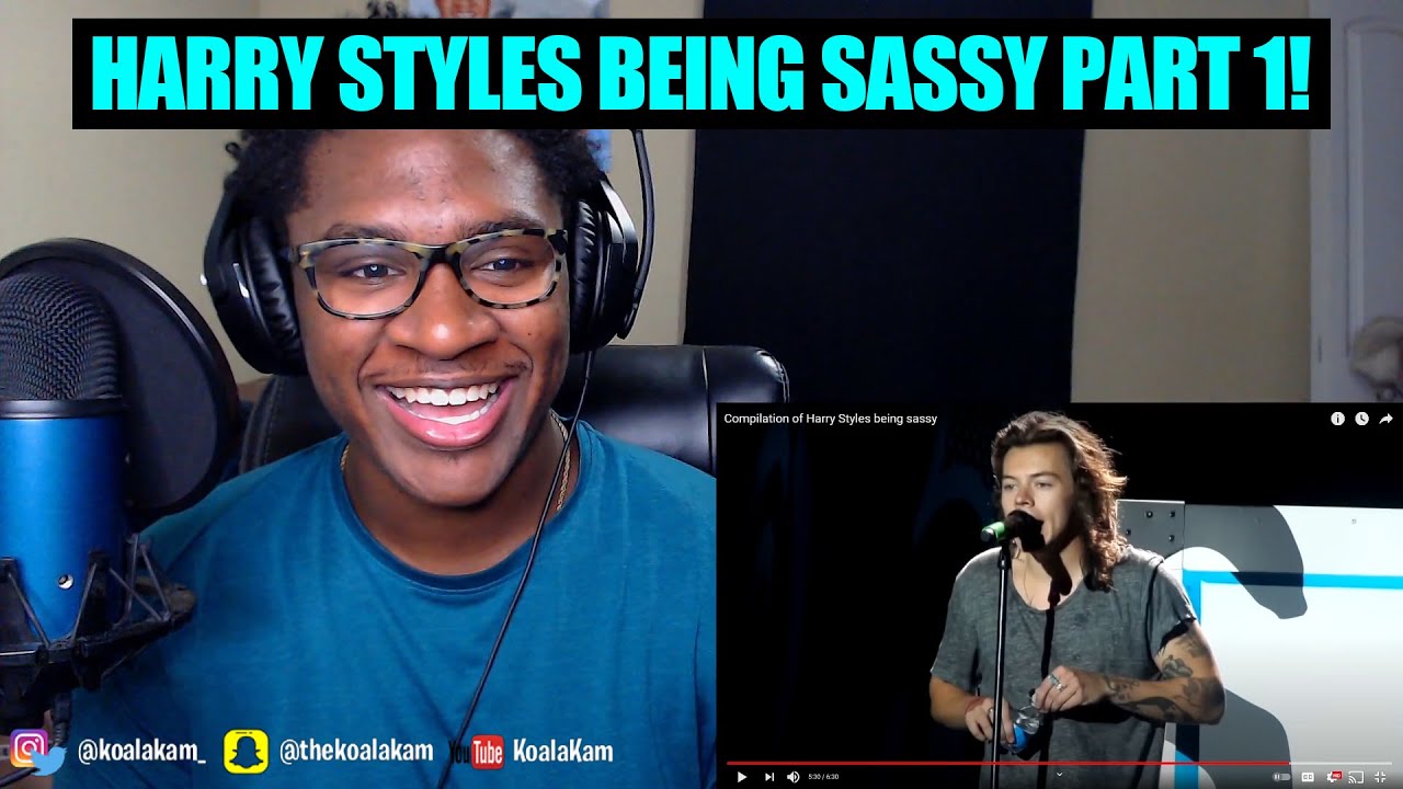 that man HARRY STYLES! Compilation of Harry Styles being sassy | REACTION