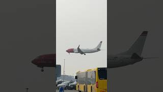 #boeing #737 #engine #landing #norwegian #denmark #samchui #reels #spring #love #airport #plane #pp