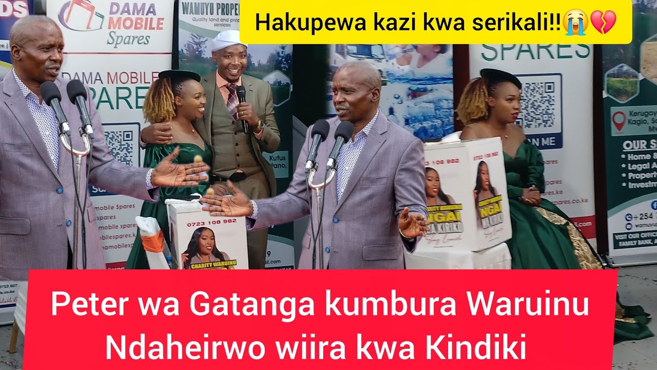 😭😭MWAHENIRIE WARUINU NIMUKUMUHE WIIRA KWA KINDIKI NO MUTIRI MWAMUHE NIKI? REV PETER WAGATANGA