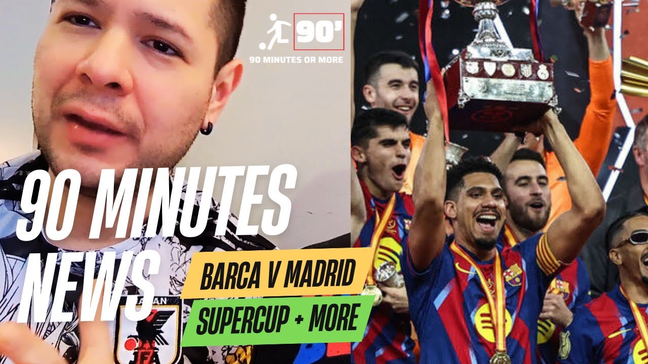 El Clásico Super Cup Overview | Barcelona vs Real Madrid | Analysis + Referee Decisions