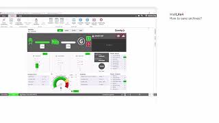 InteliLite4 Controlador: ¿Cómo guardar los archivos