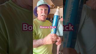 Boaters hack - how to refill a soda stream can ⛵️#hack #boat #diy