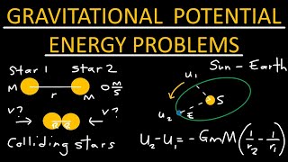 Problems on Gravitational Potential Energy - Physics Profile