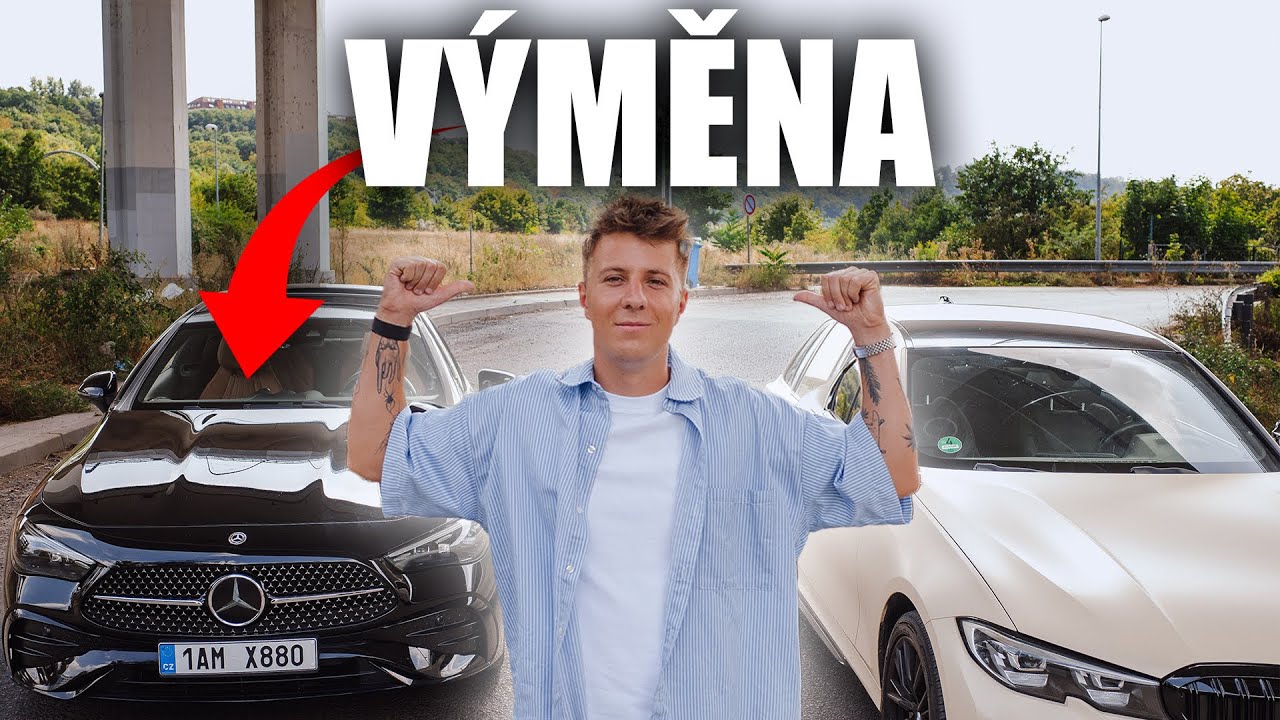 VYMĚNILI JSME AUTA 🚗 BMW vs MERCEDES 😤