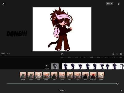 how to make your oc look rainbow! | ( capcut )
