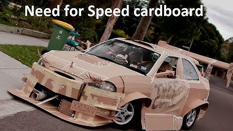 Need for Speed Karton - Charger drivin