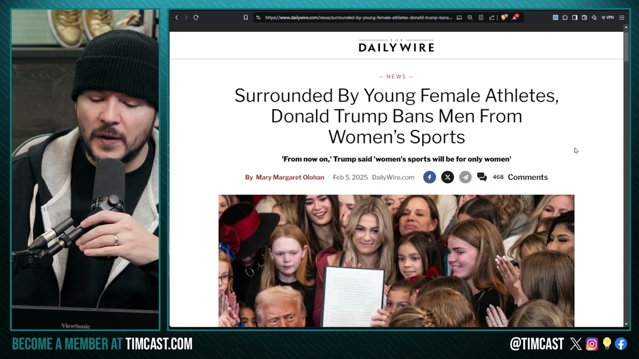 Federal Judge BLOCKS Trump Gender Executive Order To KEEP MEN In Women's Prison