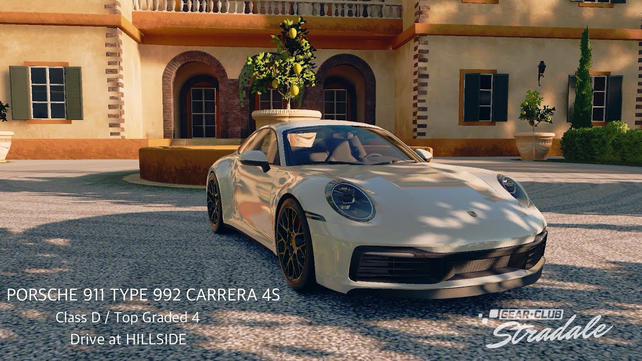 PORSCHE 911 TYPE 992 CARRERA 4S : Drive at HILLSIDE / Gear Club Stradale : 