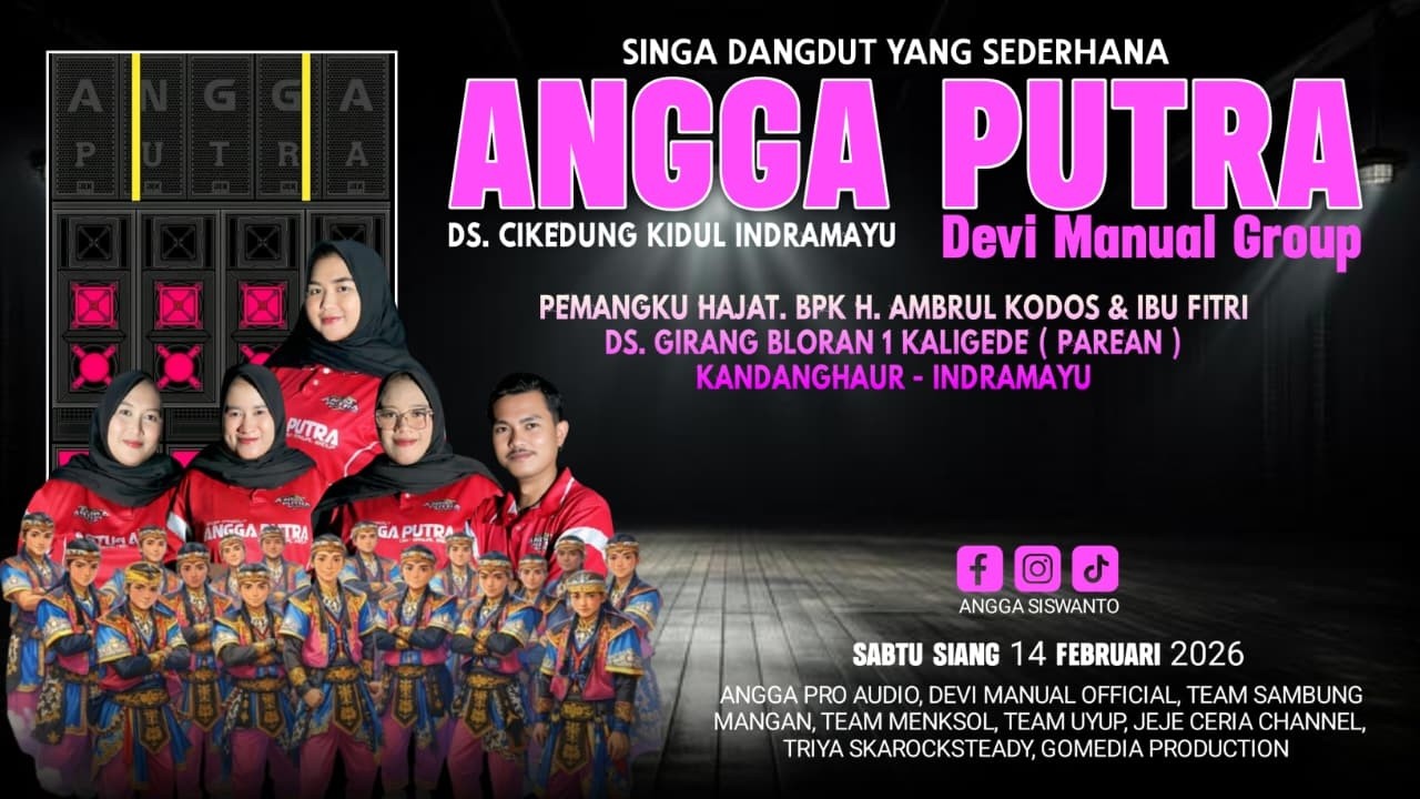 LIVE YANG SEDERHAN ANGGA PUTRA | SHOW DS PAREAN GIRANG BLOK BLORAN | 14 FEBRUARY 2026