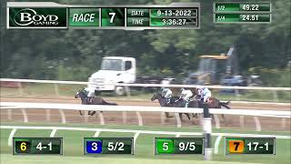 RACE 7 PROGRAM 9 13 2022