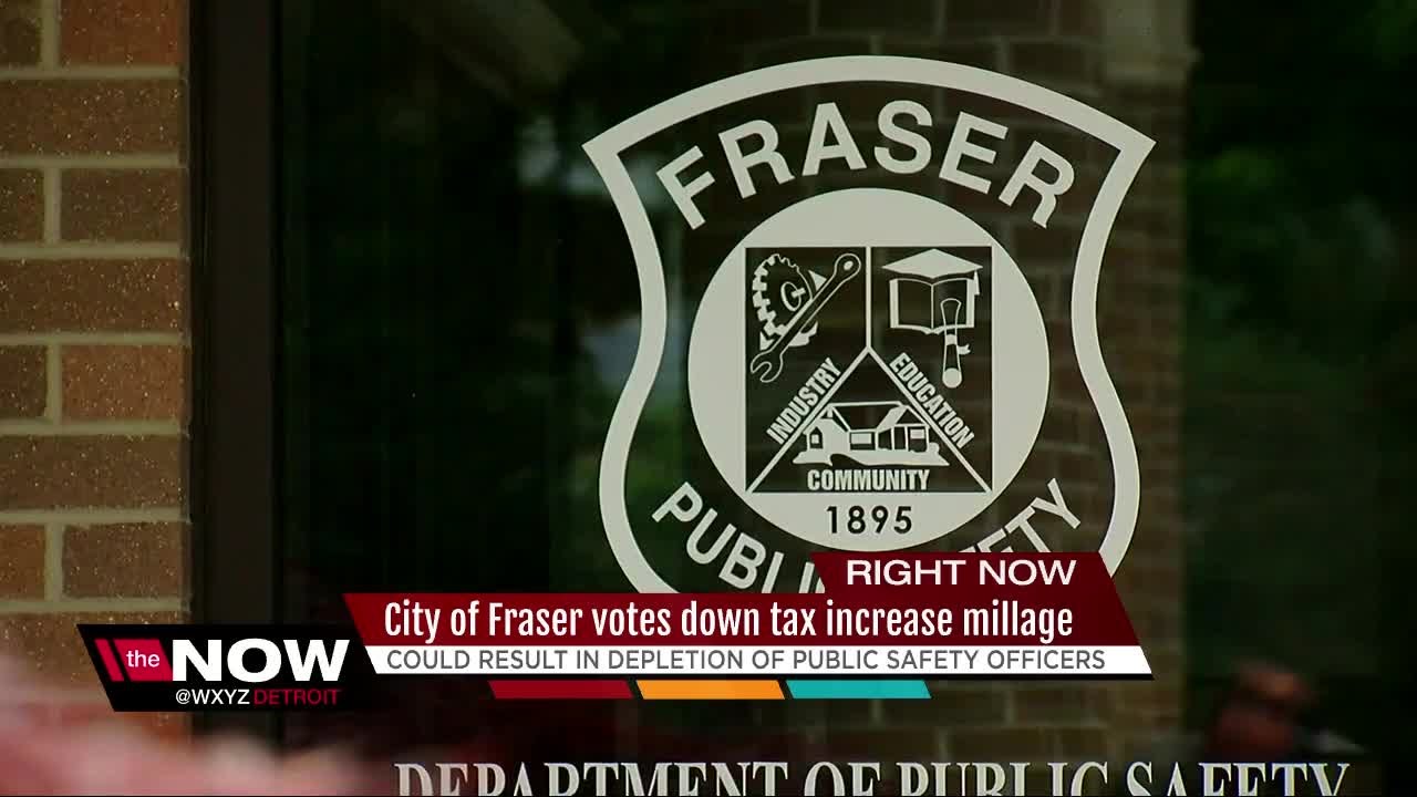 Fraser votes down tax increase millage for public safety YouTube