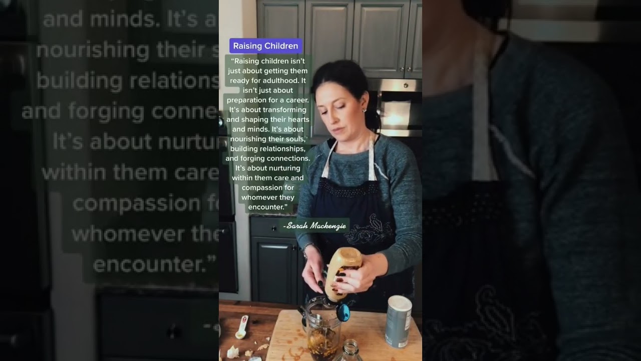 Beautiful quote on raising children 