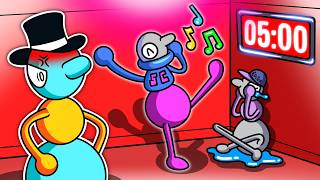 Three Idiots Get Stuck in a Room and Go Insane in Big Walk!