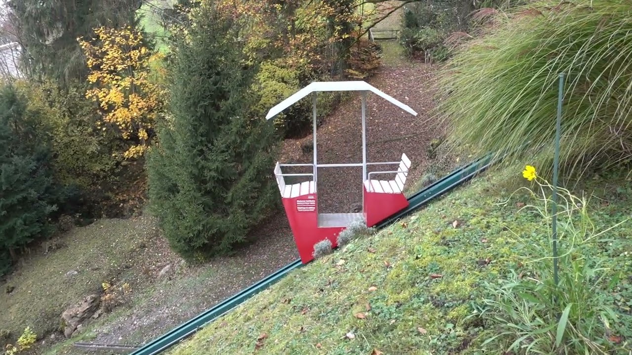Nostalgie pur: Der älteste Schräglift Nr. 1 fährt noch !