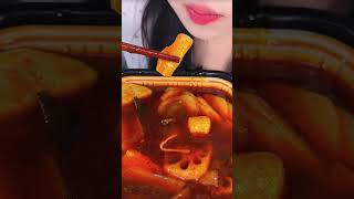 😋Slurping Happiness in Every Bite Noodle Time withMe🍜💕#asmr #mukbang #eating #noodles#two#flavors