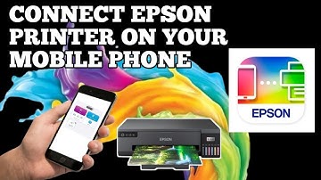 How to Connect Epson printer on Mobile Phone || Smart Device using Epson Smart Panel