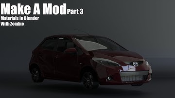 Make A Mod [Assetto Corsa] - Part 3 | Materials in Blender