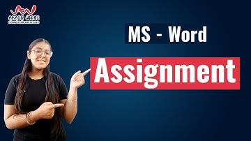 MS - Word | Word Assignment | Akash Webs Computer Institute | Kamalpreet kaur