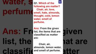 Matter In Our Surroundings | Chapter 1| Class 9 Science | Ncert | Questions And Answers | Page 3