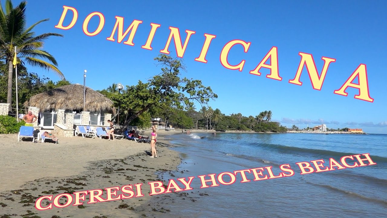 DOMINICANA.A walk along  the beach  at the Cofresi Palm + Lifestyle Tropical Resort in Cofresi Bay.