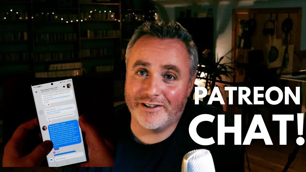 Patreon has a cool new Chat Feature!