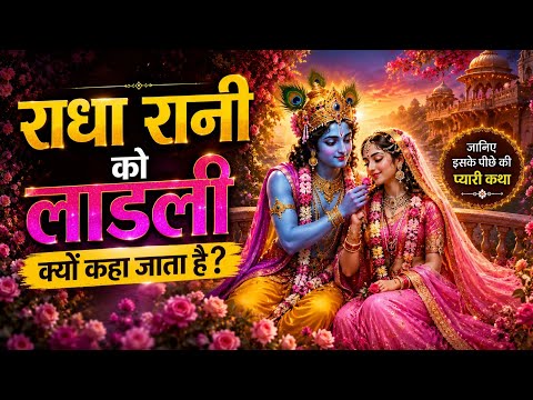 क्यों कहते हैं श्री राधा रानी को लाडली 😊🥹🪈