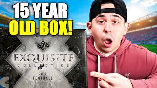 Opening a 15 YEAR OLD BOX Of 2012 Exquisite Football! 🔥 *$2,500+*