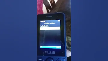 How To Set Ringtone Volume In Villaon Mobile 