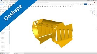 F1 Rear - Wing Part 1 - Onshape Training - Surfaces