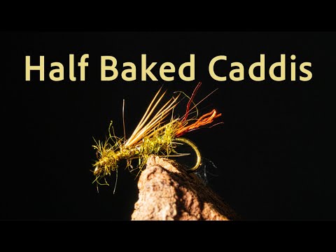 How to Tie the Half Baked Caddis fly tying video