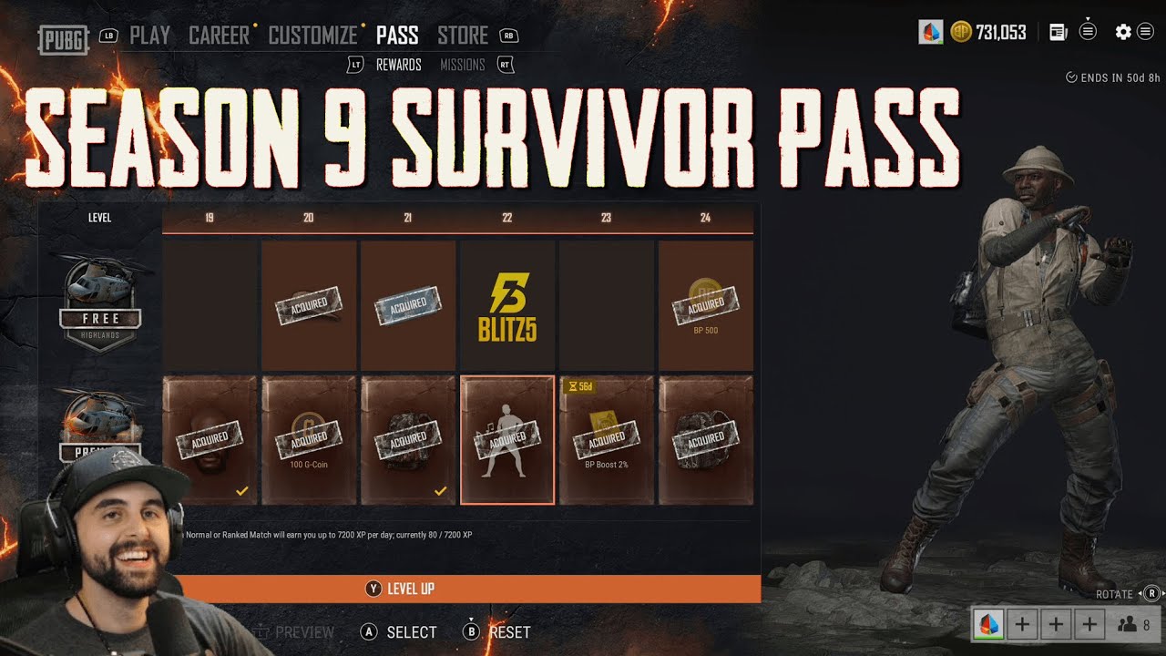 PUBG Season 9 - Survivor Pass: HIGHLANDS (Earn Your Money Back Now!!!)