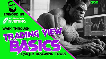 Tradingview Tutorial for Beginners Part: 2 Drawing Tools   -  ep.  119