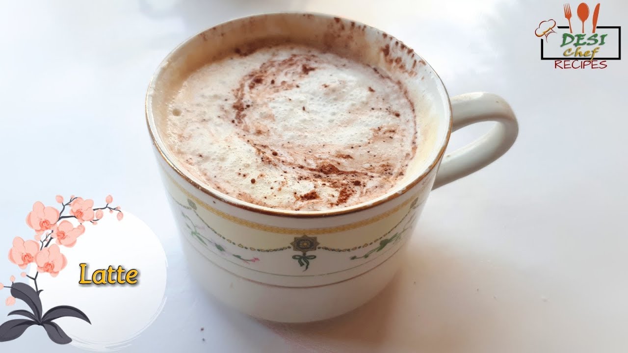 How to Make a Latte (Caffe Latte) || Perfect Latte || Latte Recipe By