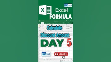 How to calculate Discount Amount in excel || excel formula || #excel #discounamoumt #exceltip #tipsa