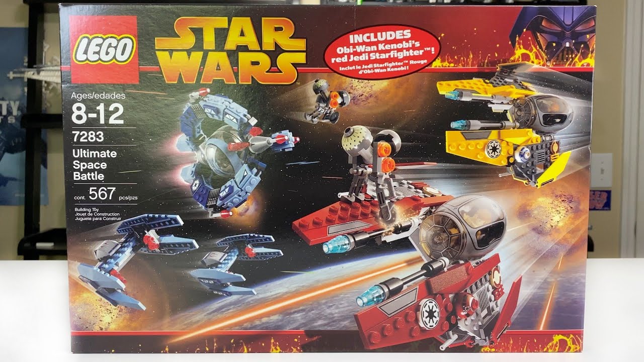 LEGO Star Wars 7283 Ultimate Space Battle 2005 Set Review! 