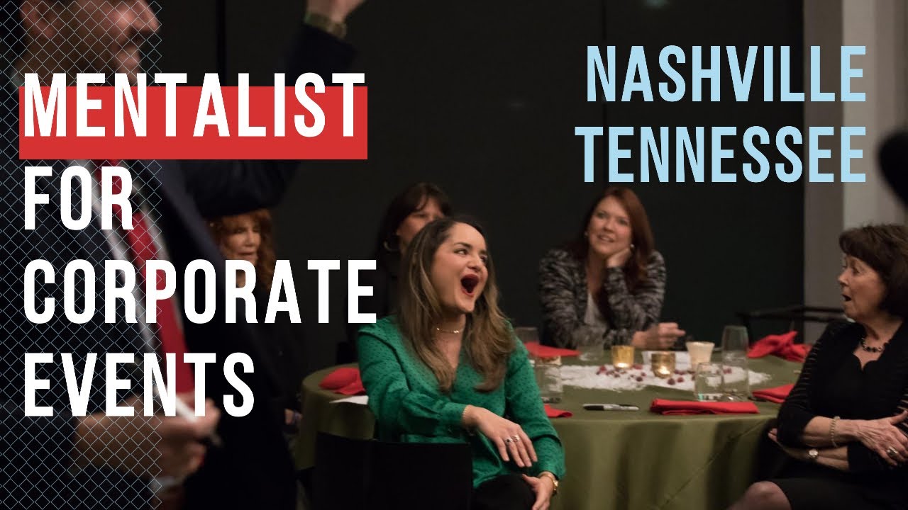 Mentalist for Corporate Events Nashville, Tennessee
