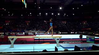 Rankoe Mammule rsa  2019 Artistic Worlds Stuttgart ger  Qualifications Balance Beam