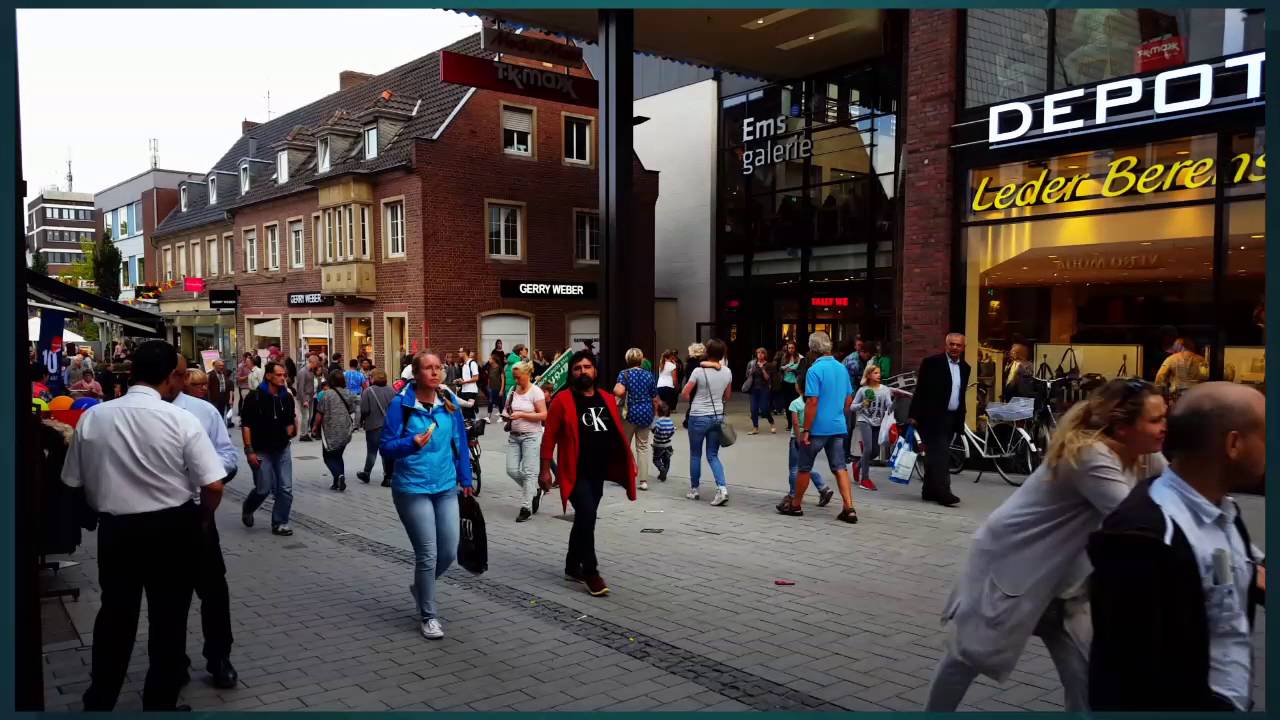 Neueröffnung Emsgalerie Rheine YouTube