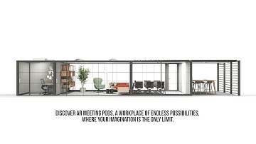 AR Meeting Pod | Create Private & Productive Spaces in an Open Plan Office