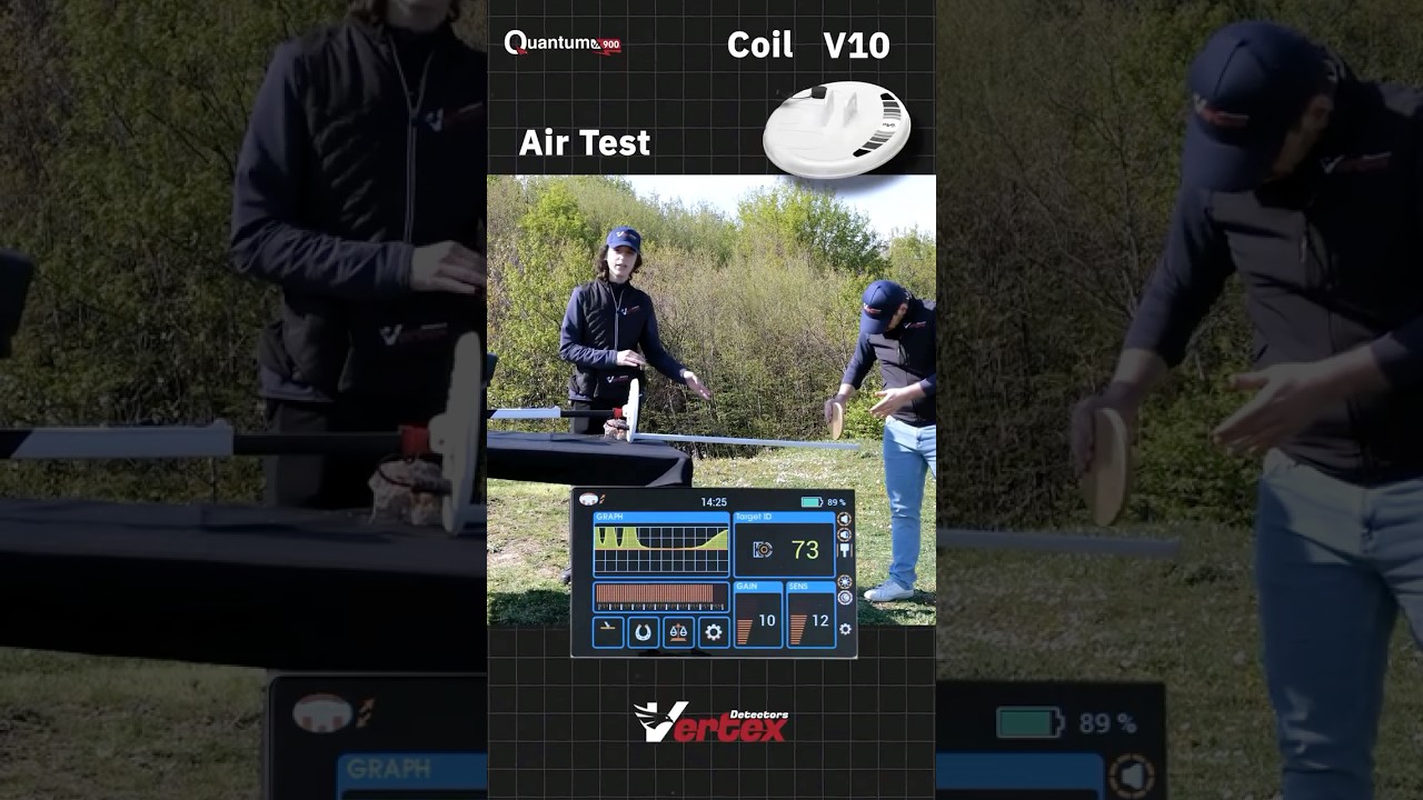 Quantum VX900 – Powerful 3D Gold Detector in Action!