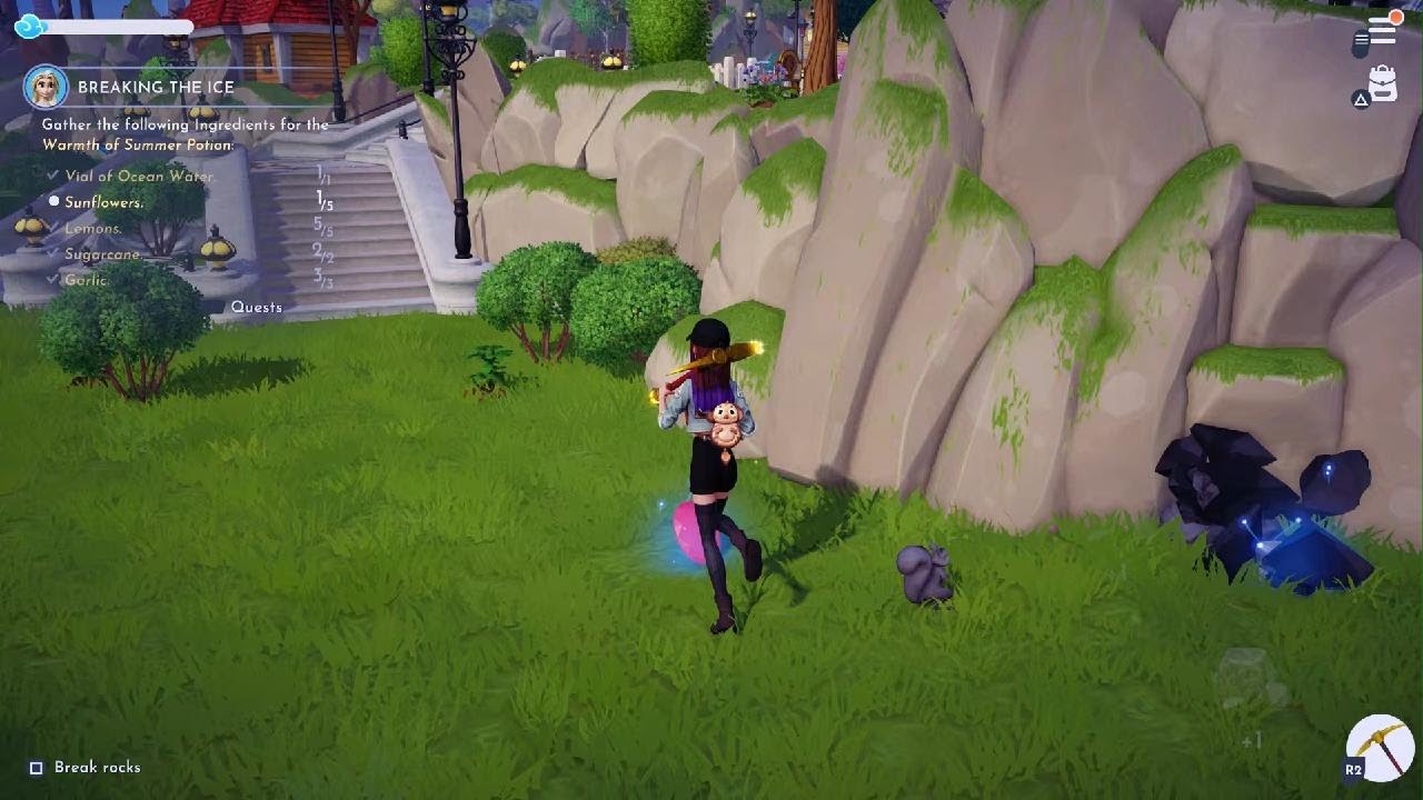 Disney Dreamlight Valley freaking sunflower hunt lol YouTube