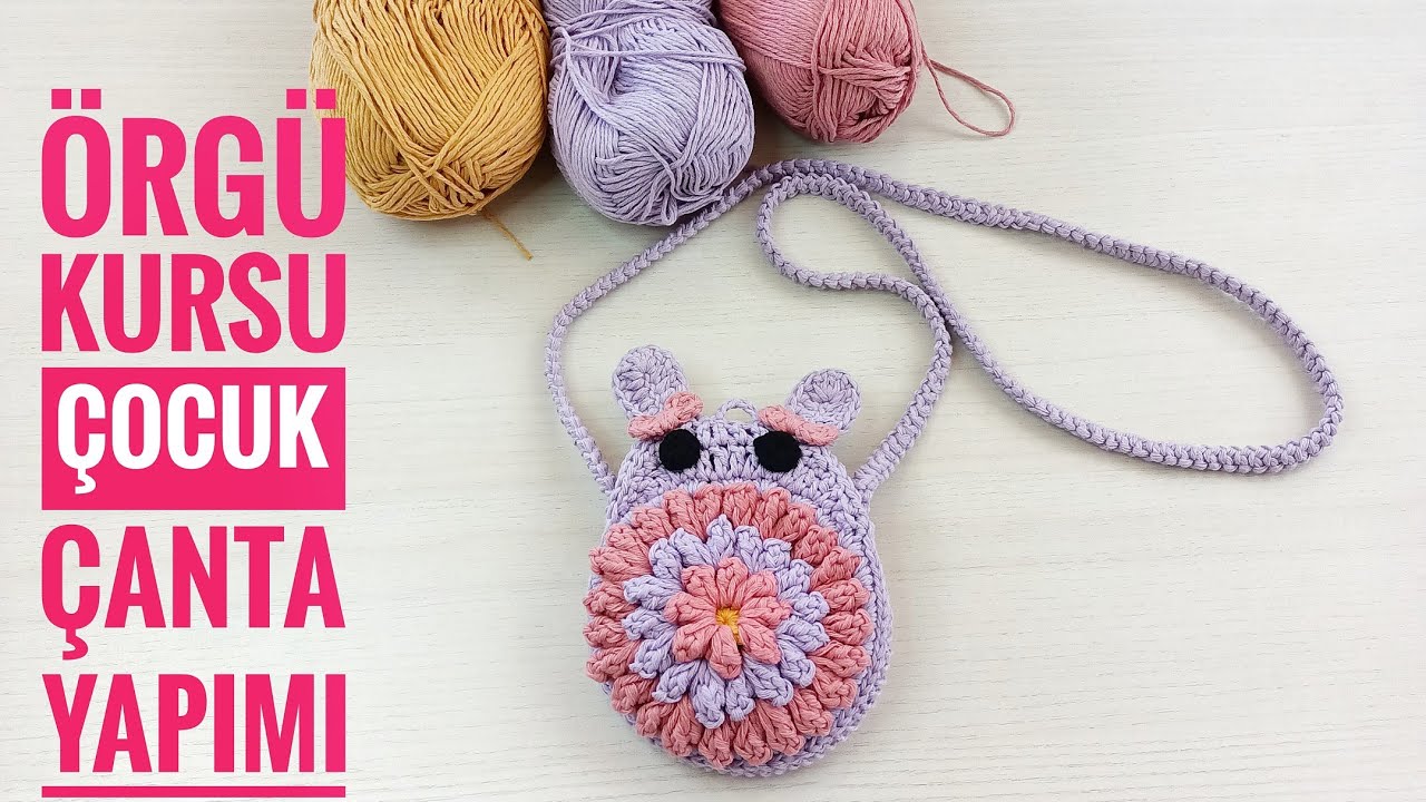 MÜKEMMEL 🌟 COCUK ÖRGÜ ÇANTA 💯 