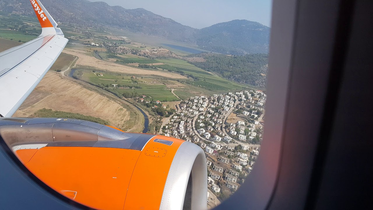EasyJet flight from Dalaman Turkey to London Gatwick August 2019 YouTube
